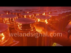 luz de obstrucción media de la aviación de la intensidad