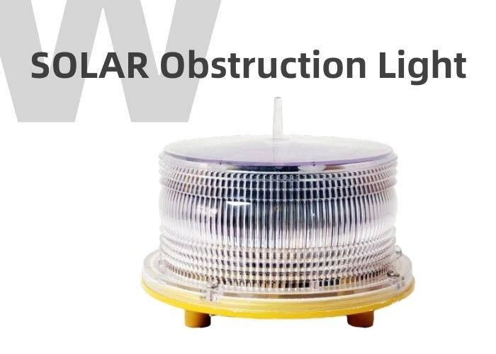 ICAO que destellan mecanografían a pájaro del policarbonato de la luz de obstrucción diseño disuasivo de las agujas
