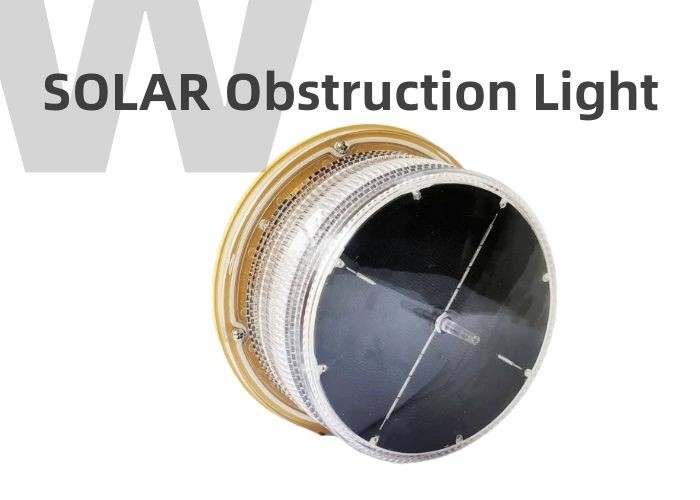 ICAO que destellan mecanografían a pájaro del policarbonato de la luz de obstrucción diseño disuasivo de las agujas
