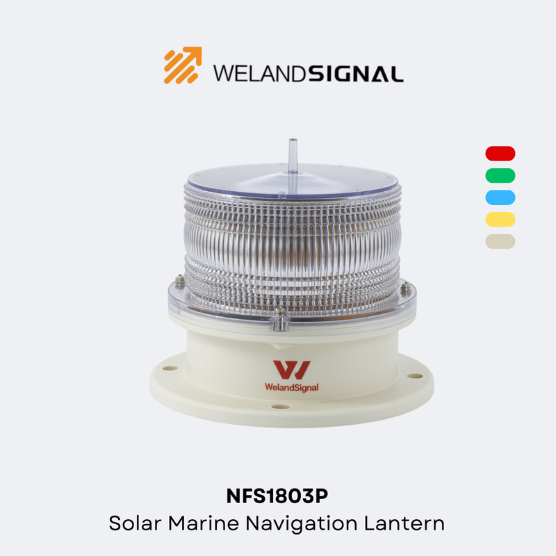 NFS1803P Lanterna solar de navegación marítima Solución innovadora y duradera para la navegación marítima
