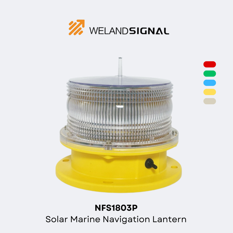NFS1803P Lanterna solar de navegación marítima Solución innovadora y duradera para la navegación marítima
