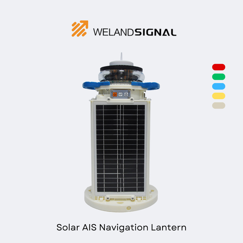 AIS60 IP68 Linterna solar de navegación marina con GPS y integración global sin fisuras de Beidou, navegación inteligente