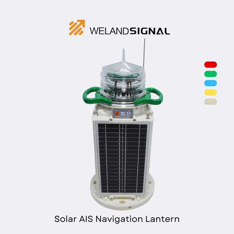 AIS60 IP68 Linterna solar de navegación marina con GPS y integración global sin fisuras de Beidou, navegación inteligente