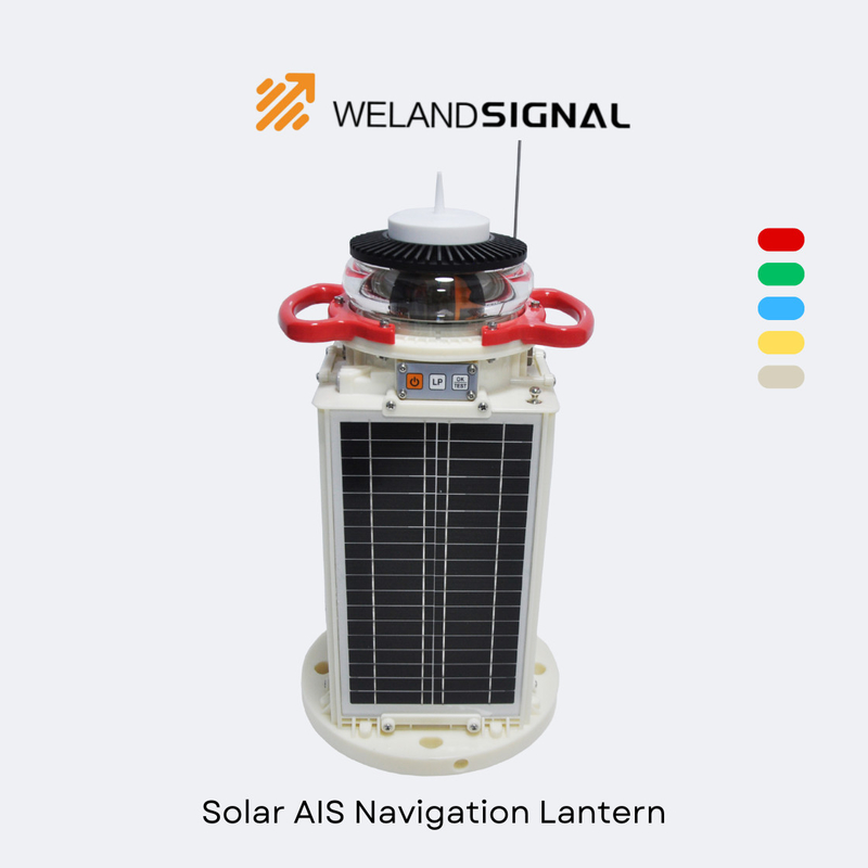 AIS60 IP68 Linterna solar de navegación marina con GPS y integración global sin fisuras de Beidou, navegación inteligente