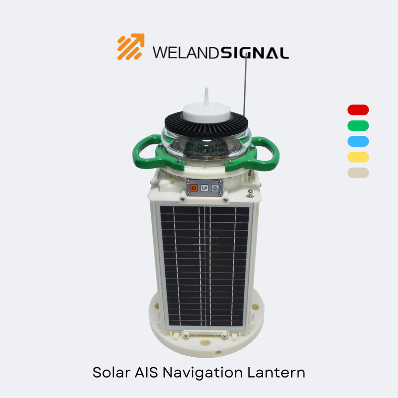 AIS60 IP68 Linterna solar de navegación marina con GPS y integración global sin fisuras de Beidou, navegación inteligente
