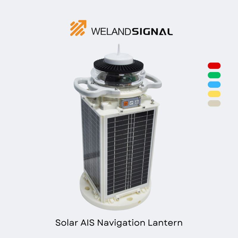 AIS60 IP68 Linterna solar de navegación marina con GPS y integración global sin fisuras de Beidou, navegación inteligente