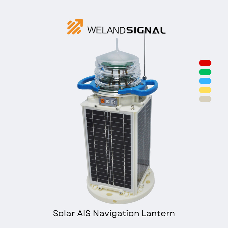 AIS60 IP68 Linterna solar de navegación marina con GPS y integración global sin fisuras de Beidou, navegación inteligente
