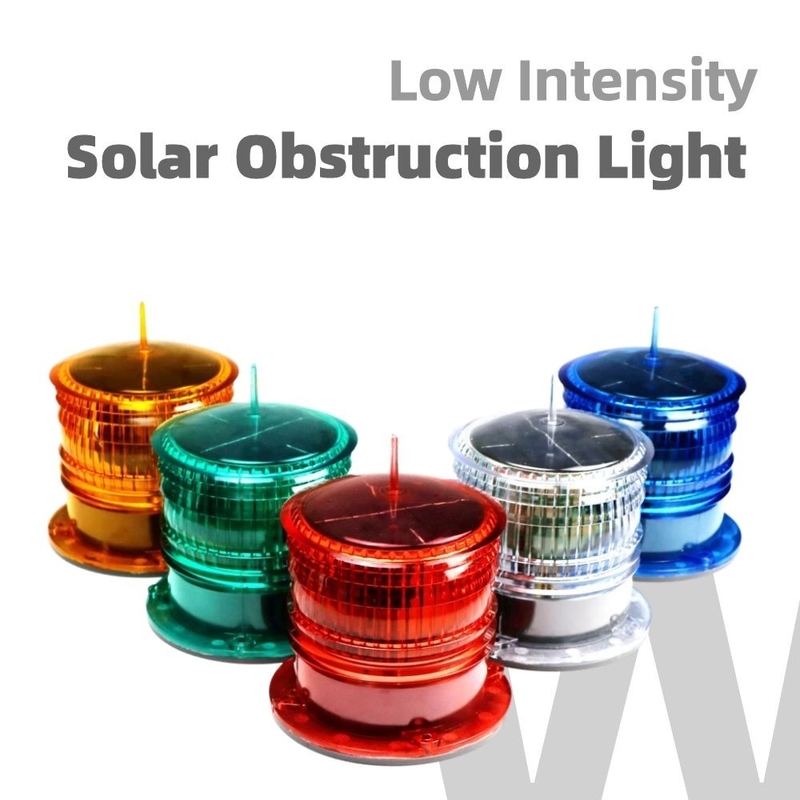 IP68 FAA L 810 luz de obstrucción con arreglo rojo de la intensidad reducida o el LED que destella