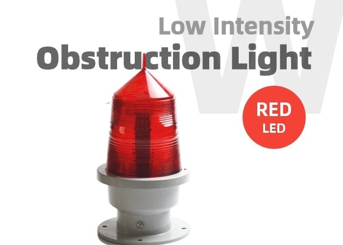 Lámpara de la obstrucción de Harga de la intensidad reducida de la luz de obstrucción de GZ155 LED para los edificios altos de la torre